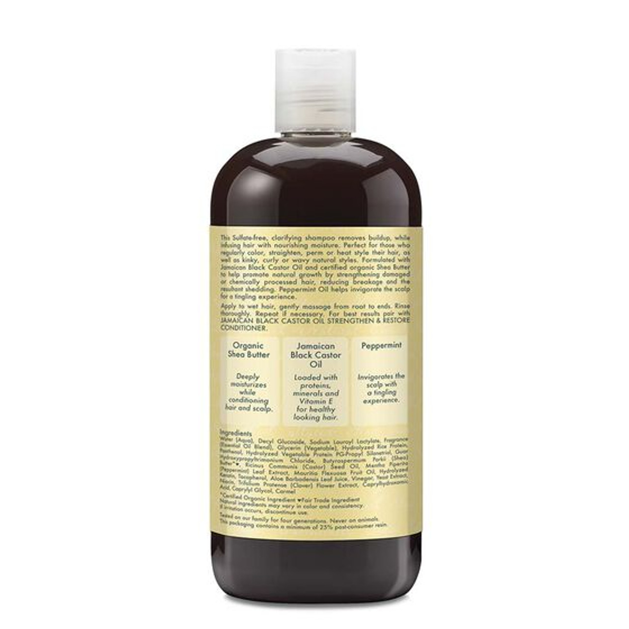 Shea moisture jamaican deals black castor oil ingredients